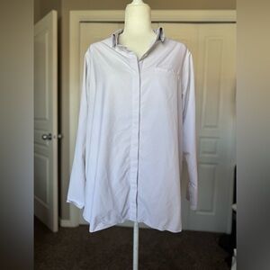 Athleta Poplin Top size 1X